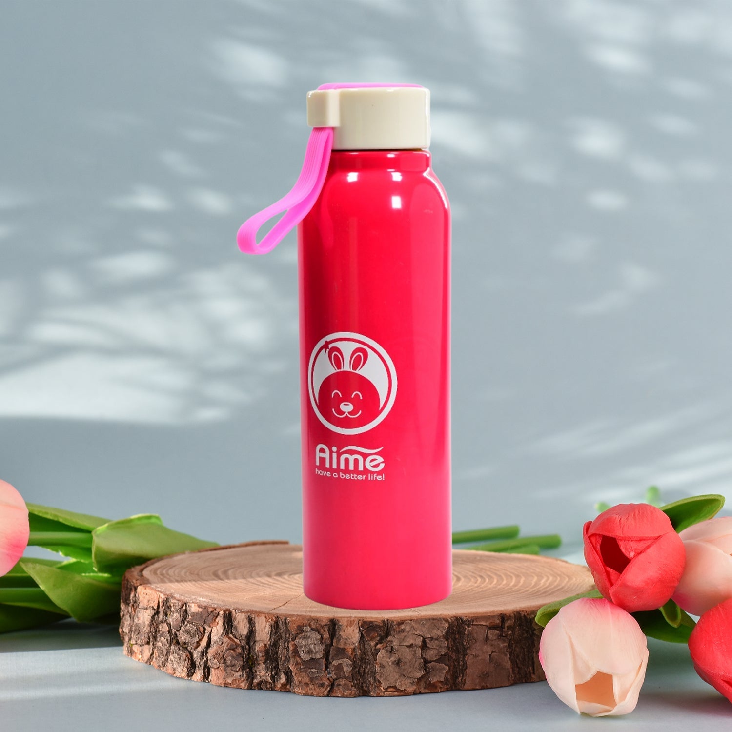 6452 320ML plain print Stainless Steel Water Bottle for Office, Home, Gym, Outdoor Travel Hot and Cold Drinks DeoDap 6452 320ML plain print Stainless Steel Water Bottle for Office, Home, Gym, Outdoor Travel Hot and Cold Drinks DeoDap